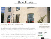 Tablet Screenshot of clotworthyhouse.co.uk
